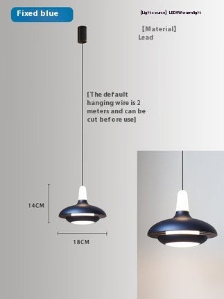 Adjustable Nordic Bedside Pendant Lamp