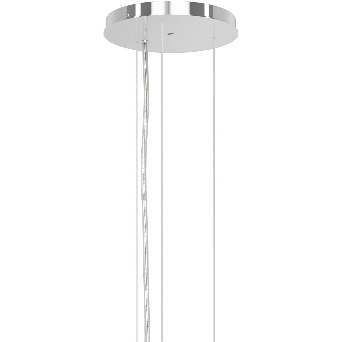Clear Optic Crystal Strand Pendant Light
