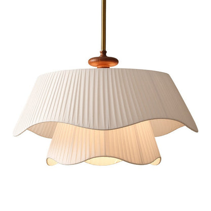 Cream Style Wooden Chandelier