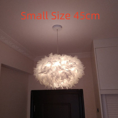 Feather Chandelier