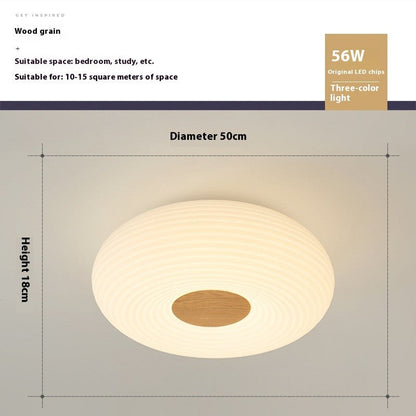 French Cream LED Ceiling Lamp
