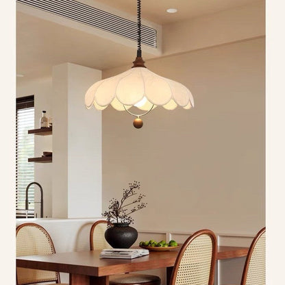 French Retro Cream Chandelier
