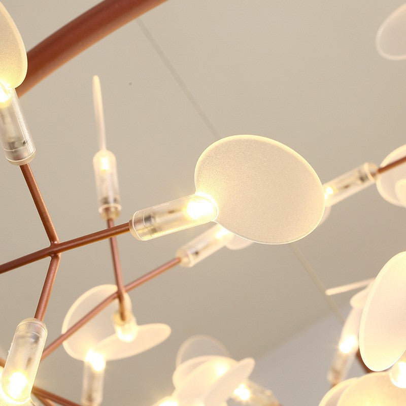 Nordic Leaf Branch Chandelier