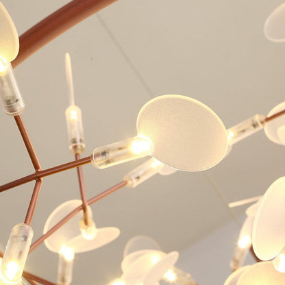 Nordic Leaf Branch Chandelier