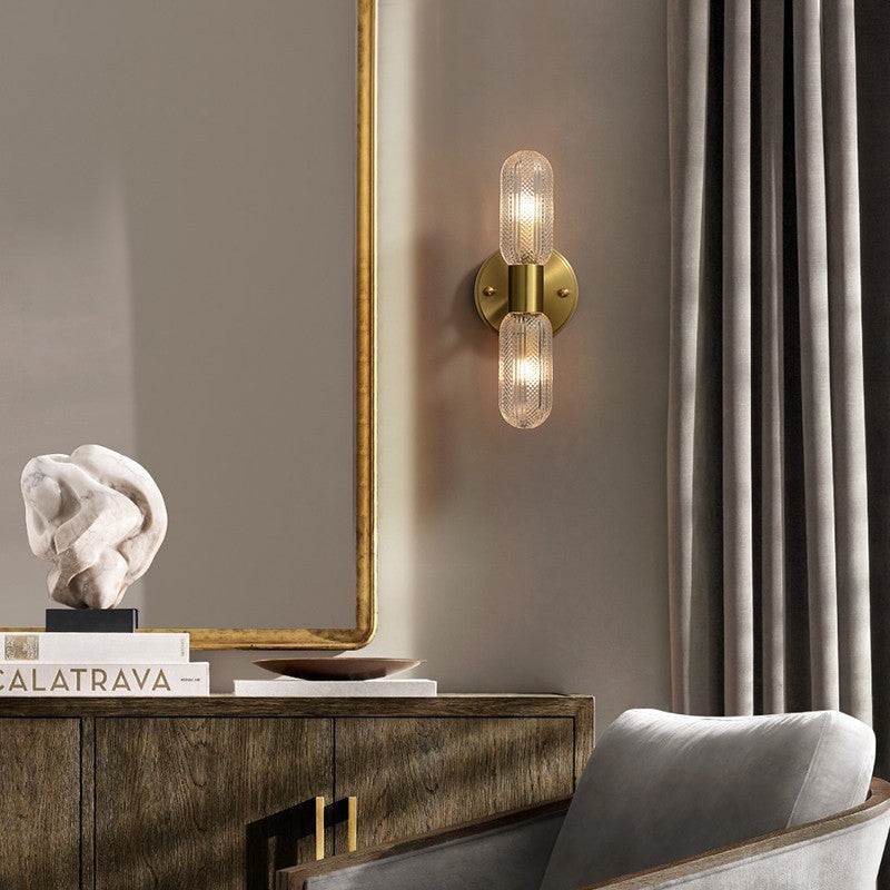 Postmodern Copper Wall Lamp