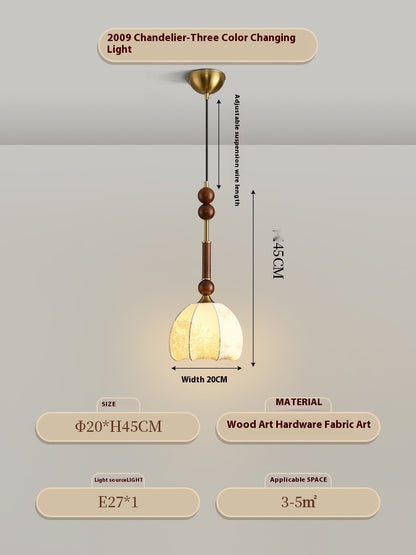 Retro Chinese Bedside Wall Light