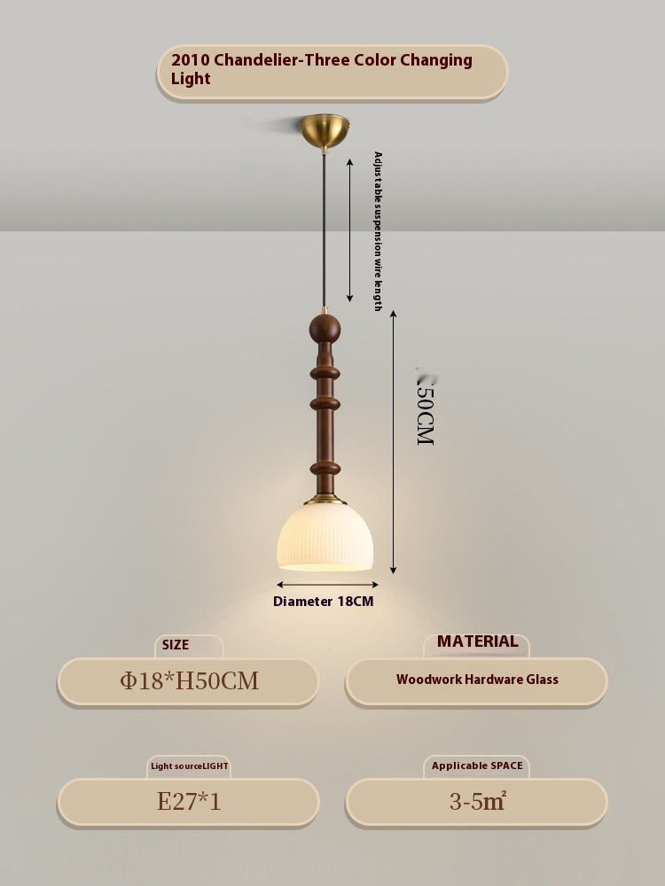 Retro Chinese Bedside Wall Light