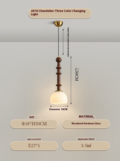 Retro Chinese Bedside Wall Light
