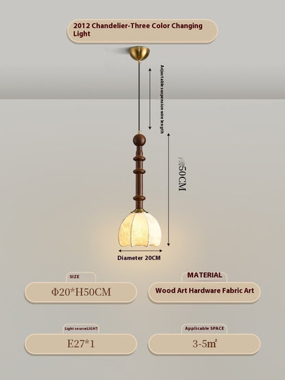 Retro Chinese Bedside Wall Light