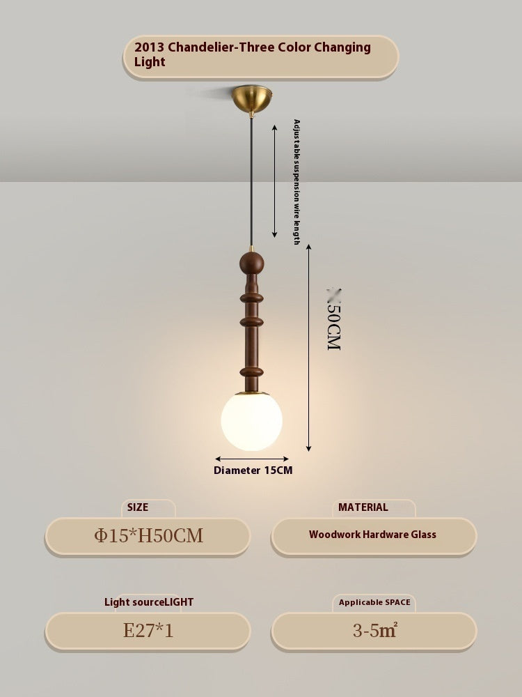 Retro Chinese Bedside Wall Light