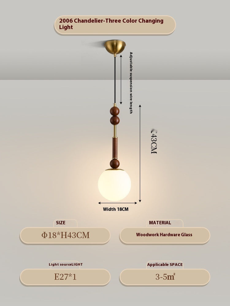 Retro Chinese Bedside Wall Light / 2011 Model