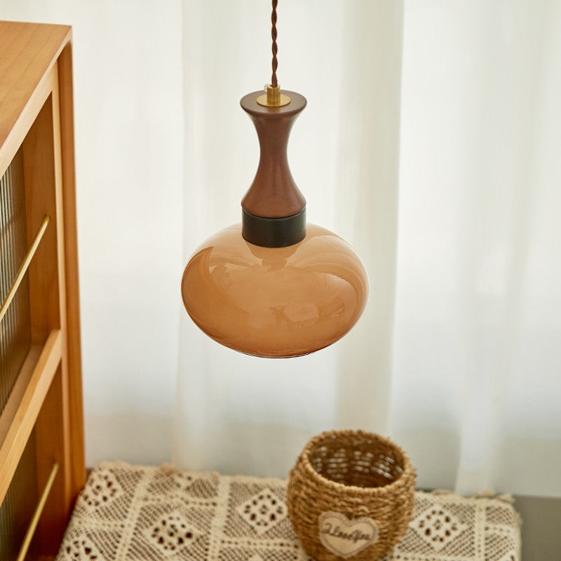 Retro Glass Pendant Light