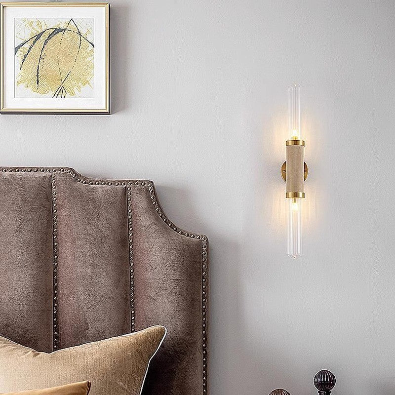 Retro Glass Strip Wall Lamp