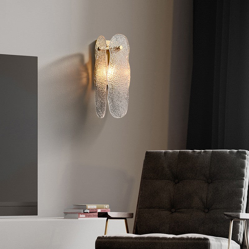 Water Wave Glass Wall Lamp