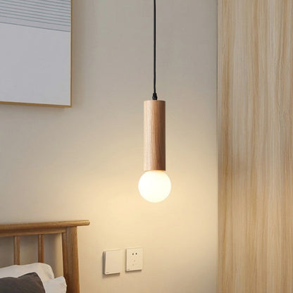 Wood Pendant Chandelier